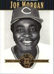 Joe Morgan #37 Baseball Cards 2001 Upper Deck Hall of Famers Prices
