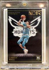LaMelo Ball [Gold] #175 Basketball Cards 2020 Panini Noir Prices