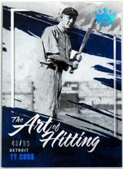 Ty Cobb [Blue] Baseball Cards 2022 Panini Diamond Kings The Art of Hitting Prices
