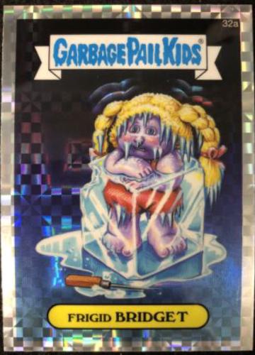 Frigid BRIDGET [Xfractor] #32a 2013 Garbage Pail Kids Chrome