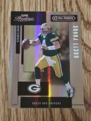 Brett Favre [Xtra Points Green] Football Cards 2004 Playoff Prestige Prices