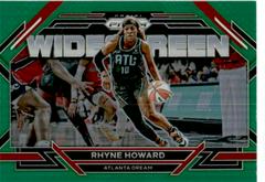 Rhyne Howard [Green] #14 Basketball Cards 2023 Panini Prizm WNBA Widescreen Prices