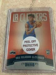Shai Gilgeous-Alexander [Red] #130 Basketball Cards 2018 Panini Dominion Prices