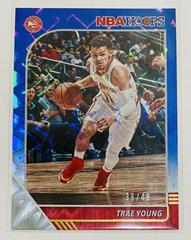 Trae Young [Blue Explosion] #1 Basketball Cards 2019 Panini Hoops Prices