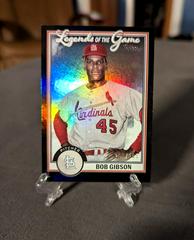 Bob Gibson [Black] Baseball Cards 2023 Topps Legends of the Game Prices