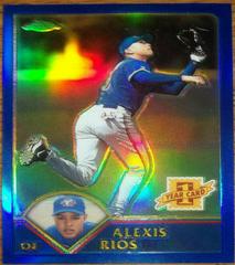 Alexis Rios [Refractor] #212 Baseball Cards 2003 Topps Chrome Prices