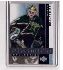 Ed Belfour Hockey Cards 2001 Upper Deck Premier Collection Prices