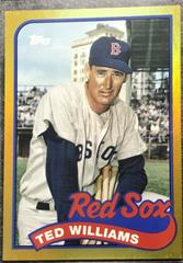 Carl Yastrzemski, Ted Williams [Gold] Baseball Cards 2023 Topps Archives 1989 Doubleheaders Prices