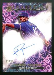Kumar Rocker #PPA-KR Baseball Cards 2023 Bowman Inception Primordial Prospect Autograph Prices