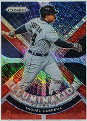 Miguel Cabrera [Red Shimmer Prizm] #IL-7 Baseball Cards 2021 Panini Prizm Illumination Prices