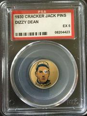 Dizzy Dean Baseball Cards 1930 Cracker Jack Pins Prices