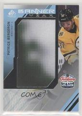 Patrice Bergeron Hockey Cards 2021 SP Game Used NHL Lake Tahoe Games Banner Year Relics Prices