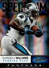 DeAngelo Williams [Spectrum Silver] #3 Football Cards 2012 Panini Absolute Prices