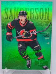 Jake Sanderson [Precious Metal Gems Green] #164 Hockey Cards 2022 Skybox Metal Universe Prices