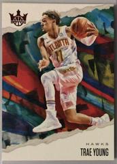 Trae Young [Ruby] #5 Basketball Cards 2019 Panini Court Kings Prices