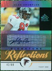 Alge Crumpler [Gold] Football Cards 2005 Upper Deck Reflections Signatures Prices