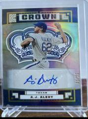 A. J. Alexy [Gold] #C-AA Baseball Cards 2022 Panini Capstone Crown Autographs Prices