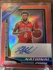 Nickeil Alexander Walker [Red] #NPS-NAW Basketball Cards 2020 Panini Chronicles National Pride Signatures Prices