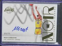 Max Christie [Gold] #SHS-MAX Basketball Cards 2022 Panini Noir Shadow Signatures Prices