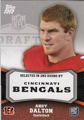 Andy Dalton Football Cards 2011 Topps Rising Rookies Prices