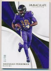 Breshad Perriman #8 Football Cards 2017 Panini Immaculate Collection Prices