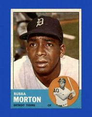Bubba Morton #164 Baseball Cards 1963 Topps Prices