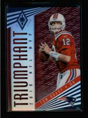 Tom Brady [Red] #TB-7 Football Cards 2017 Panini Phoenix Triumphant Prices