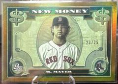 Marcelo Mayer [Orange] Baseball Cards 2023 Bowman Platinum New Money Prices