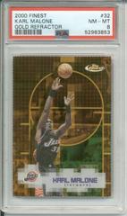 Karl Malone #32 Basketball Cards 2000 Finest Prices