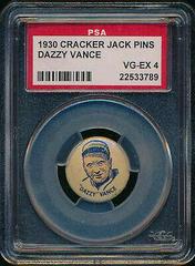 Dazzy Vance Baseball Cards 1930 Cracker Jack Pins Prices