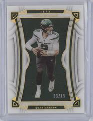 Zach Wilson [Holo Gold] #10 Football Cards 2022 Panini National Treasures Prices