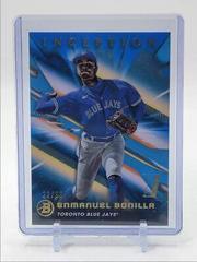 Enmanuel Bonilla [Blue Foil] #27 Baseball Cards 2023 Bowman Inception Prices