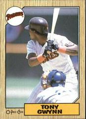 Tony Gwynn #198 Baseball Cards 1987 O Pee Chee Prices