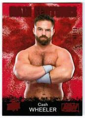 Cash Wheeler [Red] Wrestling Cards 2021 Upper Deck AEW Main Features Prices
