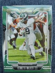 Kenneth Walker III [Gold] #8 Football Cards 2022 Panini Chronicles Draft Picks Playbook Prices