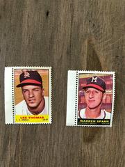 Warren Spahn Baseball Cards 1964 Bazooka Stamps Prices