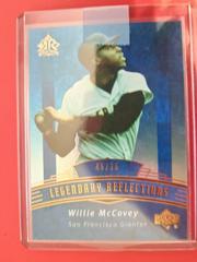 Willie McCovey [Blue] Baseball Cards 2005 Upper Deck Reflections Prices