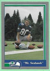 Mr. Seahawk #75 Football Cards 1989 Pacific Steve Largent Prices