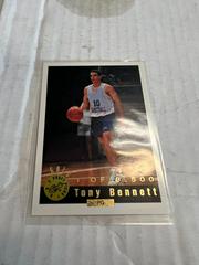 Tony Bennett Basketball Cards 1992 Classic Draft Picks Prices
