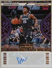 Davion Mitchell [Bronze] #SC-DML Basketball Cards 2022 Panini Contenders Sophomore Autographs Prices