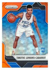 Timothe Luwawu Cabarrot [Orange Prizm] Basketball Cards 2016 Panini Prizm Prices