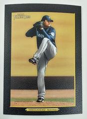 Felix Hernandez [Black] #184 Baseball Cards 2005 Topps Turkey Red Prices