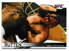 Bas Rutten [Gold] Ufc Cards 2010 Topps UFC Knockout Prices