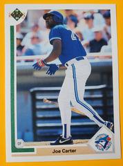 Joe Carter #765 Baseball Cards 1991 Upper Deck Prices