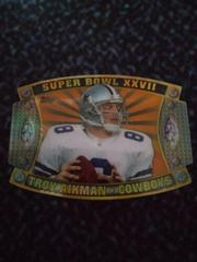 Troy Aikman [Gold] #SB-26 Football Cards 2011 Topps Super Bowl Legends Die Cut Prices