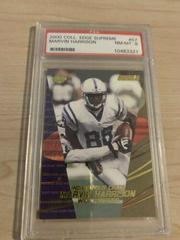 Marvin Harrison #57 Football Cards 2000 Collector's Edge Supreme Prices