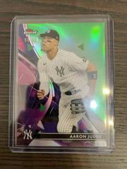 Aaron Judge [Green Refractor] #77 Baseball Cards 2021 Topps Finest Prices