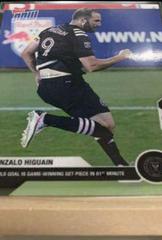 Gonzalo Higuain #33 Soccer Cards 2020 Topps Now MLS Prices