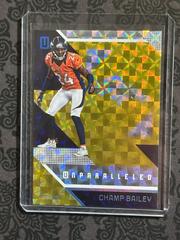 Champ Bailey [Gold] #110 Football Cards 2016 Panini Unparalleled Prices