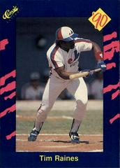 Tim Raines Baseball Cards 1990 Classic Prices